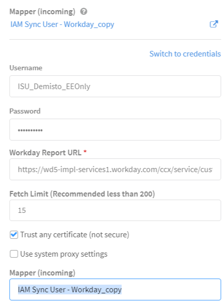 Attach Mapper to Integration Attach Mapper to Integration