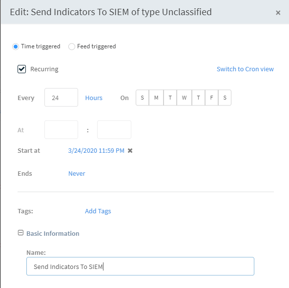 Define a Time-triggered Job Define a Time-triggered Job