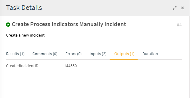 Manual Incident ID Manual Incident ID