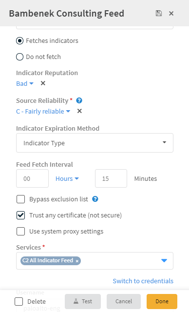 Threat Feed Threat Feed